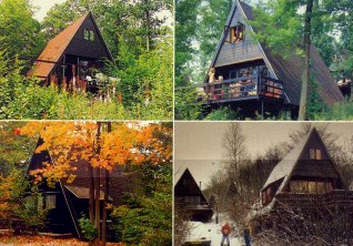 De vakantiehuisjes van Sunclass Durbuy in 4 seizoenen